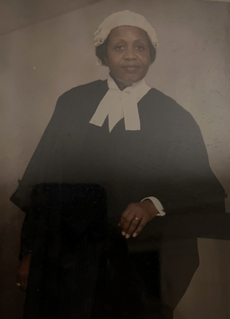 Archival portrait of Beatrice A.O.A. Fisher, founder
